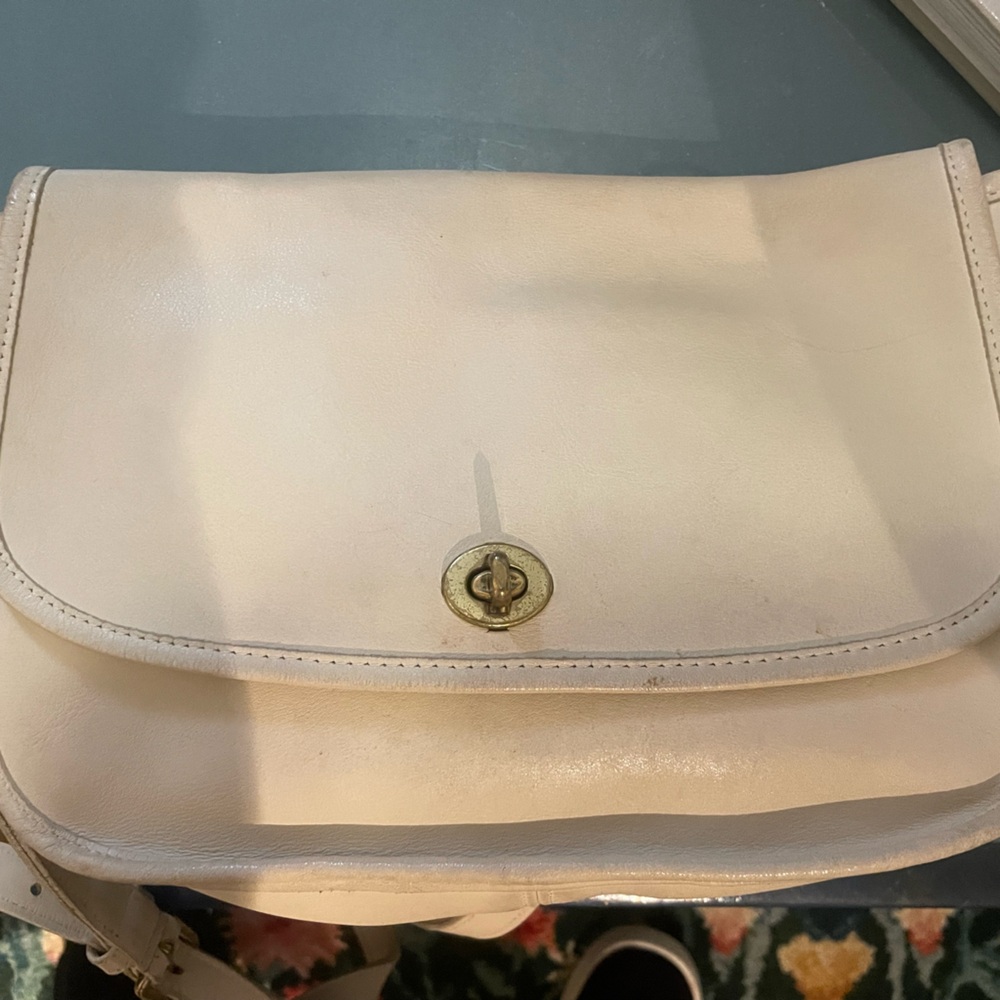 Late 80s early 90s genuine coach bag